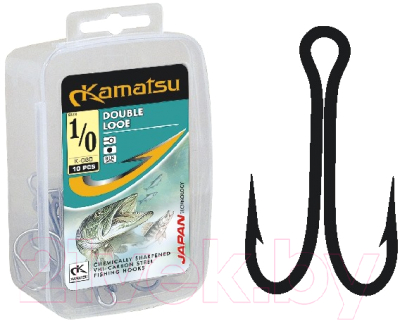 Набор крючков рыболовных KAMATSU Double Looe K-080 № 6 / 510900306 (20шт)