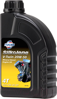 Моторное масло Fuchs Silkolene V-Twin 20W50 / 600986278 (1л)