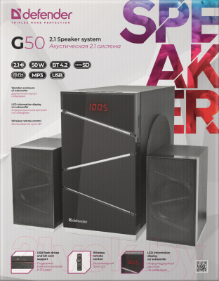 Мультимедиа акустика Defender G50 / 65518