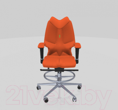 Кресло детское Kulik System Fly азур (оранжевый)
