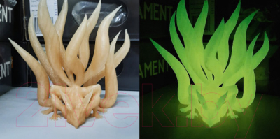 Пластик для 3D-печати Bestfilament PLA 1.75мм 500г (светящийся в темноте лимонный)
