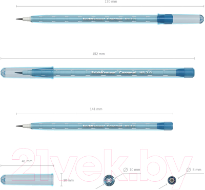 Изображение товара Простой карандаш Erich Krause Caramel / 44966
