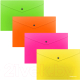 Миниатюра изображения товара Папка-конверт Erich Krause Glossy Neon / 50305