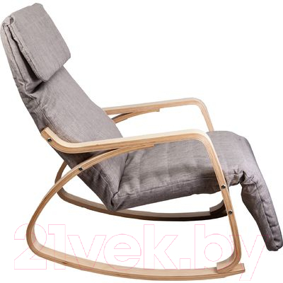 Кресло-качалка Седия Smart (ткань серый)
