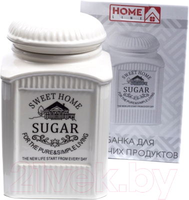 Емкость для хранения Home Line Sugar / HC1810036-6S