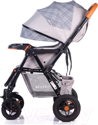 Детская прогулочная коляска Babyhit Sense Plus (Light Grey)