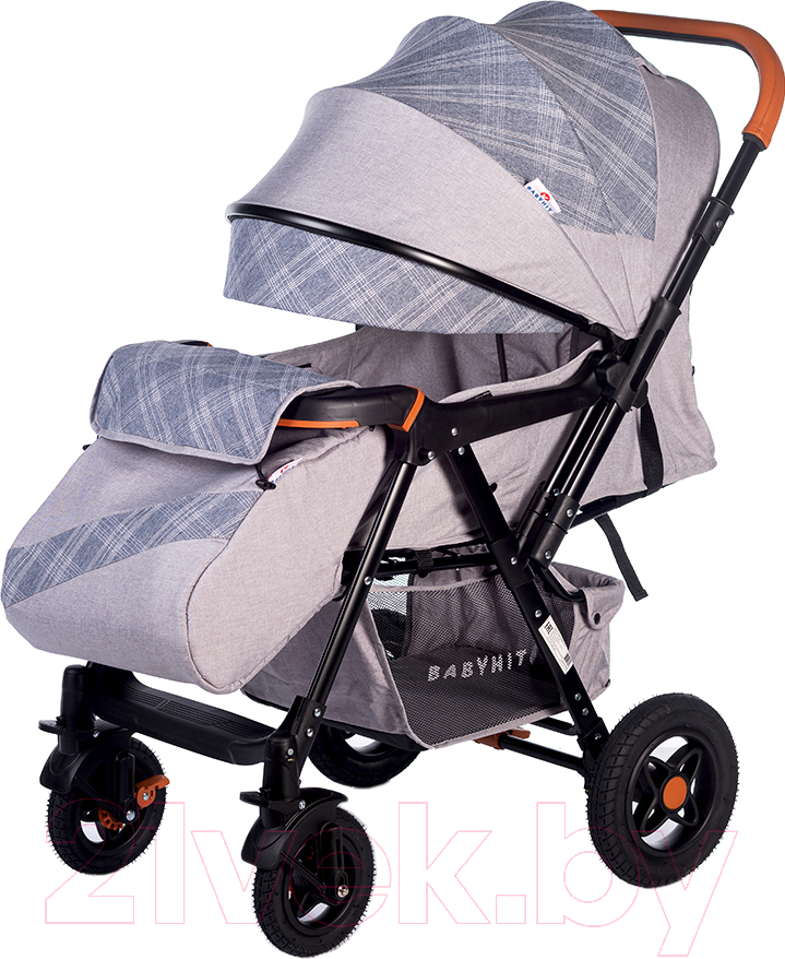 Детская прогулочная коляска Babyhit Sense Plus (Light Grey)