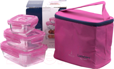 Набор контейнеров Luminarc Purebox Active / P9972 (с сумкой)