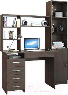 Комплект мебели для кабинета MFMaster УШ-1 / УШ-1-ВМ (венге)