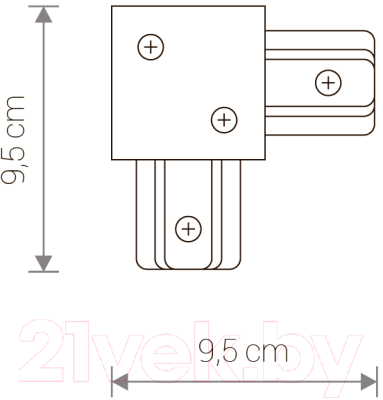 Коннектор для шинопровода Nowodvorski Profile 8971