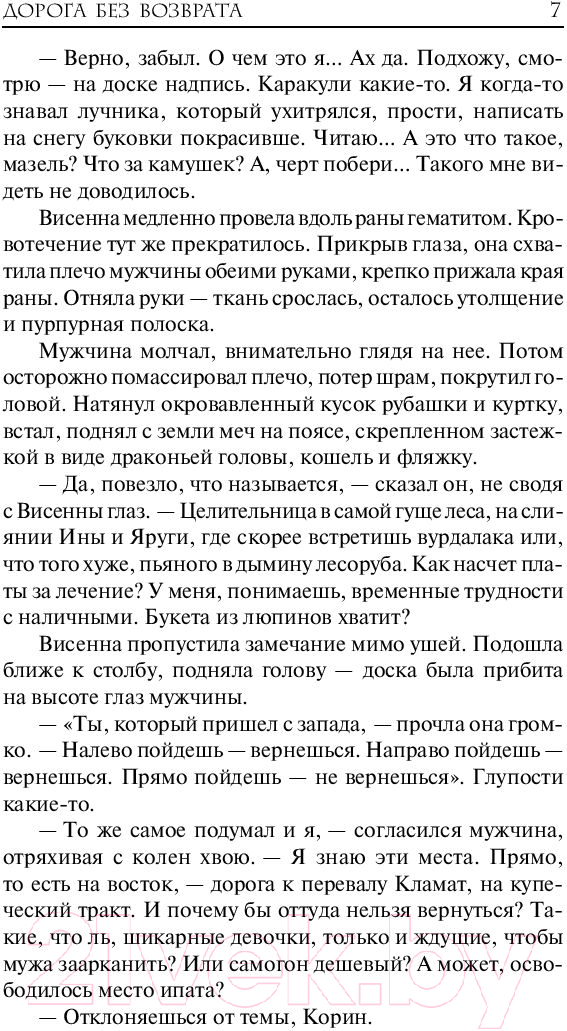 Художественная книга АСТ Ведьмак. Дорога без возврата (Сапковский А.) — фото 6