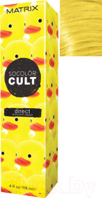 

Крем-краска для волос MATRIX, Желтый, Socolor Cult сочный желтый