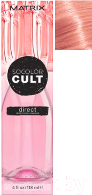 

Крем-краска для волос MATRIX, Розовый, Socolor Cult игристое розе
