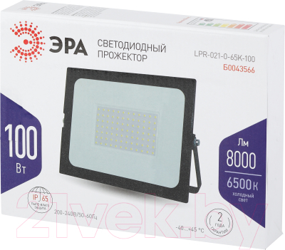Прожектор ЭРА Eco LPR-021-0-65K-100 / Б0043566