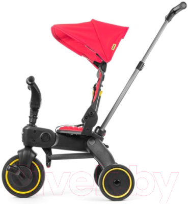 Трехколесный велосипед с ручкой Simple Parenting Doona Liki Trike S1 (Flame Red)