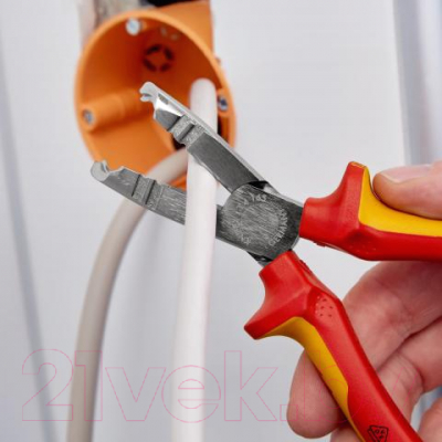 Изображение товара Инструмент для зачистки кабеля Knipex 1346165