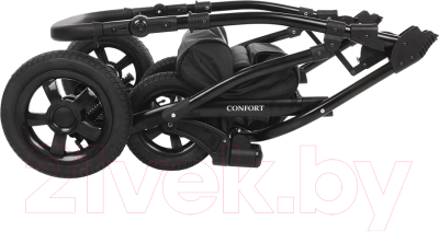 Детская универсальная коляска Pituso Confort 2 в 1 (светло-бежевый/кожа светло-бежевый)