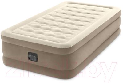 Надувная кровать Intex Ultra Plush 64426 (встроенный электронный насос/сумка/ремкомплект)