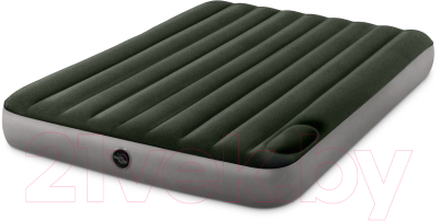 Надувной матрас Intex Downy Airbed 64763 (встроенный ножной насос)