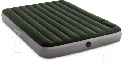 Надувной матрас Intex Downy Airbed 64763 (встроенный ножной насос)