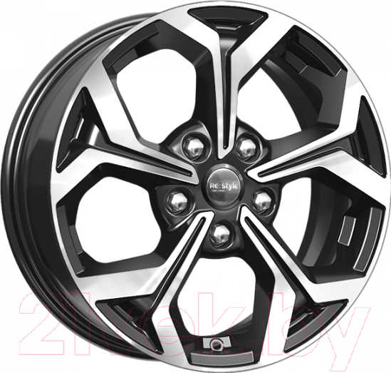 Литой диск K&K КС878 Ceed 16x6.5" 5x114.3мм DIA 67.1мм ET 50мм Алмаз черный