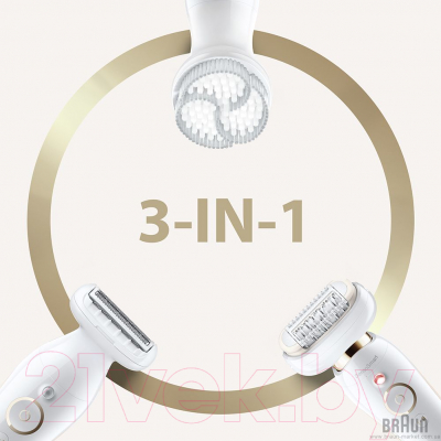 Изображение товара Эпилятор Braun Flex 3D SES 9030 SkinSpa SensoSmart