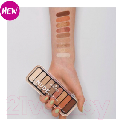 Изображение товара Палетка теней для век Essence The Nude Edition Eyeshadow Palette тон 10 (10г)