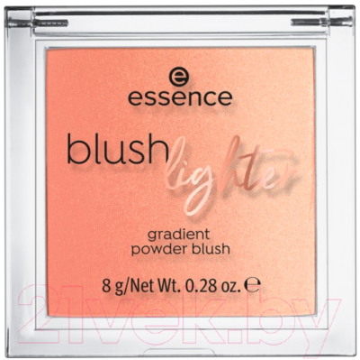 

Румяна Essence, Оранжевый;персиковый, Blush Lighter тон 02