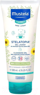 Гель для душа детский Mustela Stelatopia (200мл)