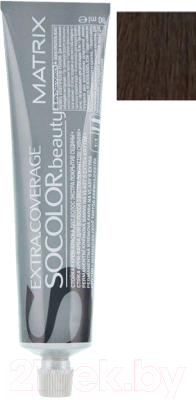 Крем-краска для волос MATRIX Socolor Beauty Extra Coverage 504N (90мл)