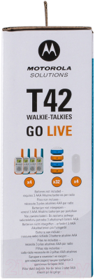Комплект раций Motorola Talkabout T42 Quad Pack (4шт)