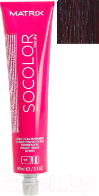 

Крем-краска для волос MATRIX, Бордовый, Socolor Beauty 4BR