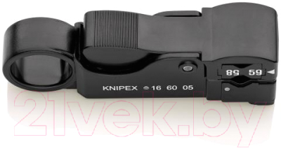 Инструмент для зачистки кабеля Knipex 166005SB