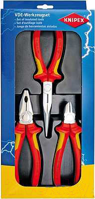 Набор губцевого инструмента Knipex 002012
