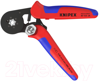 Инструмент обжимной Knipex 975314