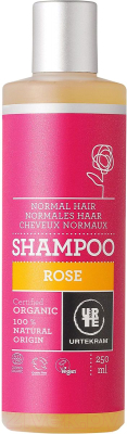 Шампунь для волос Urtekram Роза для сухих волос (250мл)