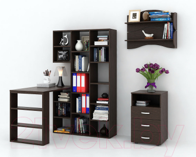 

Комплект мебели для кабинета MFMaster, Рикс УШ-1-02 / Рикс-1-02-ВМ-16