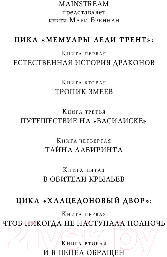 Художественная книга АСТ Халцедоновый двор. И в пепел обращен (Бреннан М.) — фото 6