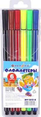 

Фломастеры Darvish, DV-1451-6