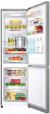 Холодильник с морозильником LG GA-B499TGTS