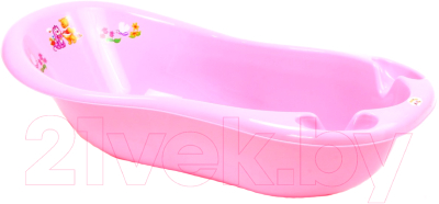 Ванночка детская Maltex Кубусь / 1230 (розовый)