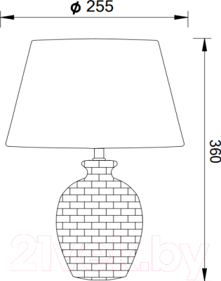 Прикроватная лампа Maytoni Armel Z003-TL-01-W / MOD003-11-W