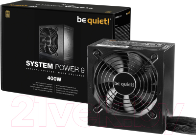 Блок питания для компьютера Be quiet! System Power 9 Bronze Retail 400W (BN245)
