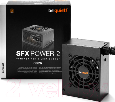 Блок питания для компьютера Be quiet! SFX Power 2 Bronze Retail 300W (BN226)