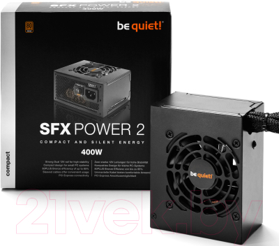 Блок питания для компьютера Be quiet! SFX Power 2 Bronze Retail 400W (BN227)