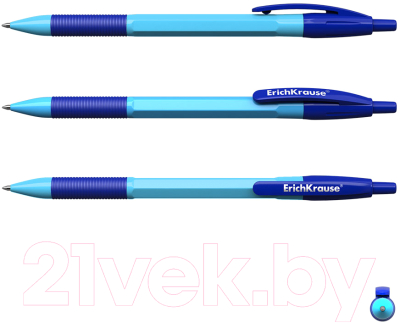

Ручка шариковая Erich Krause, R-301 Neon Matic&Grip / 46769