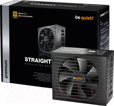 Блок питания для компьютера Be quiet! Straight Power 11 Modular Gold Retail 550W (BN281)