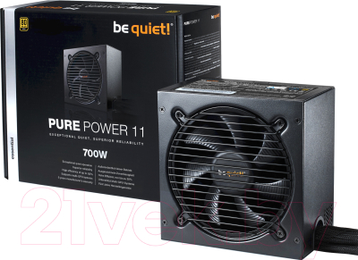 Блок питания для компьютера Be quiet! Pure Power 11 Gold Retail 700W (BN295)