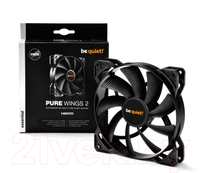 Вентилятор для корпуса Be quiet! Pure Wings 2 140mm PWM (BL040)