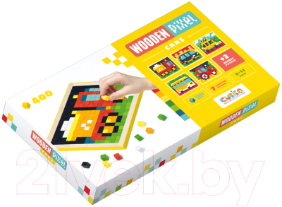 

Развивающая игра Levenya, Cubika Wooden pixel 4 / 14903